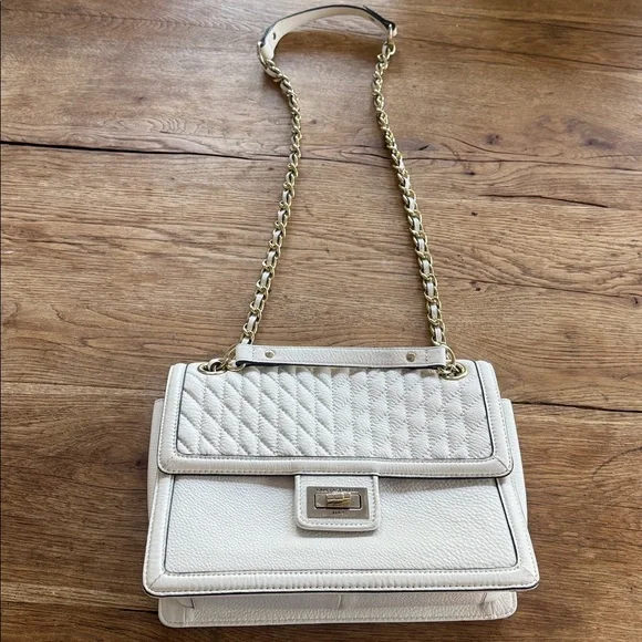 karl lagerfeld paris shoulder bag in pebble leather - Picture 4 of 10